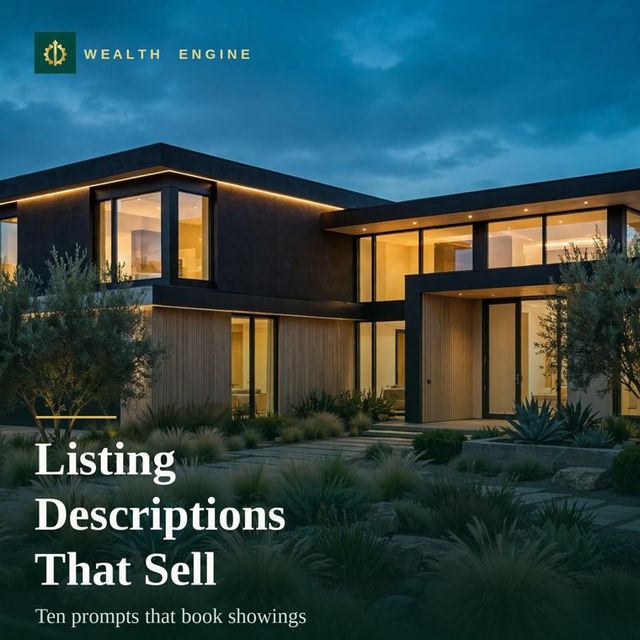 Listing Descriptions That Sell cover